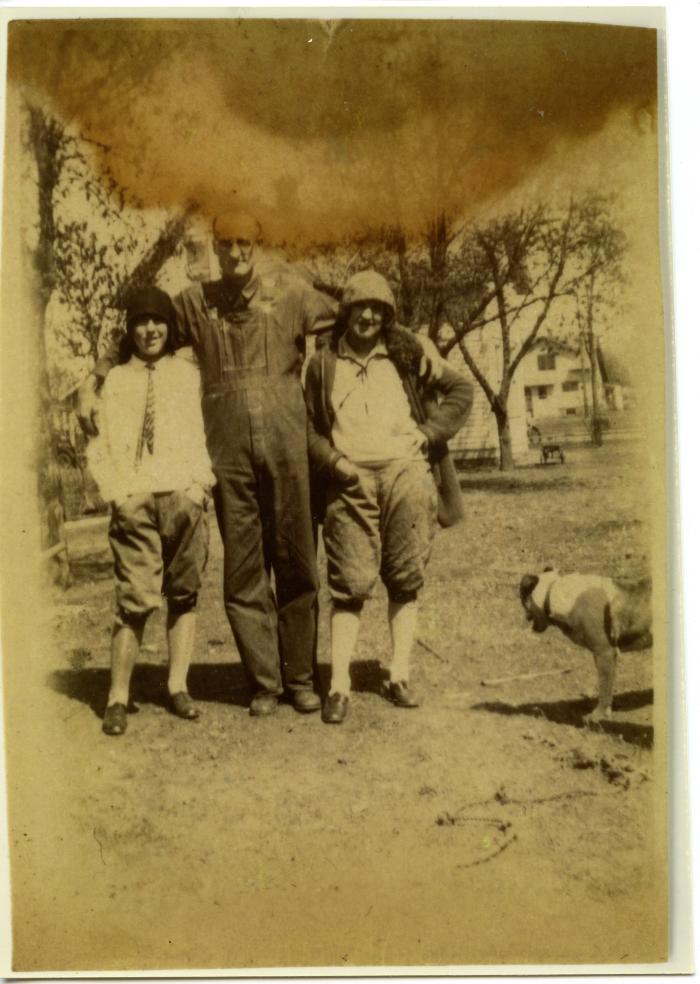 Leonard, Mary & Donald Weber