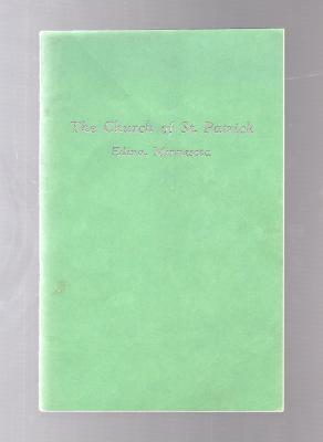 Book, The Church of St. Patrick, Edina, Mn