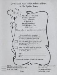 Indian Hills Spring Party
