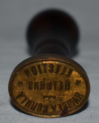 Ramsey County Election Returns Stamp