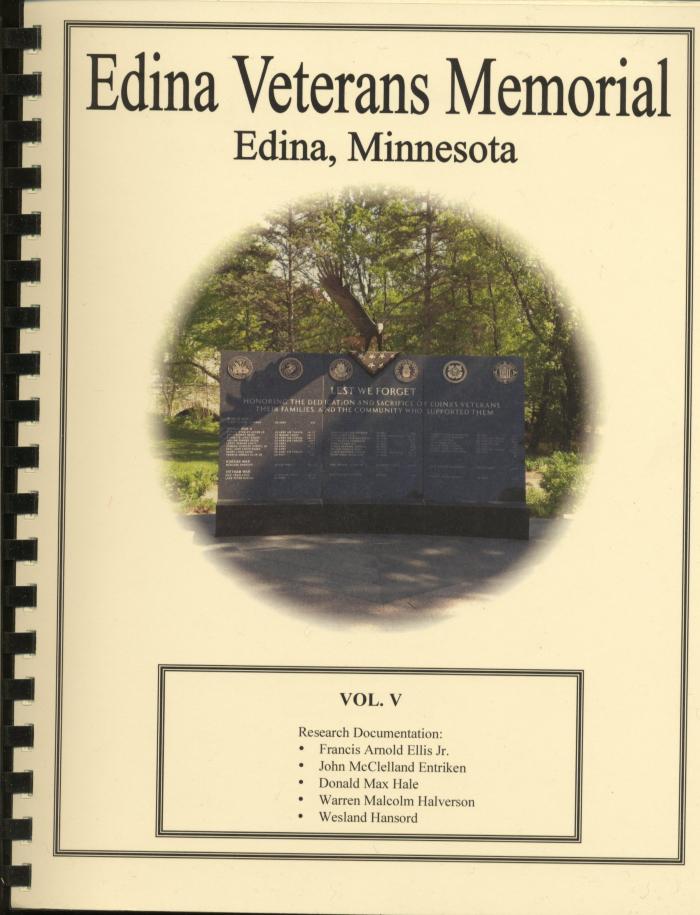 Edina Veteran's Memorial Edina, MN