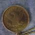 1881 gold coin on a chain