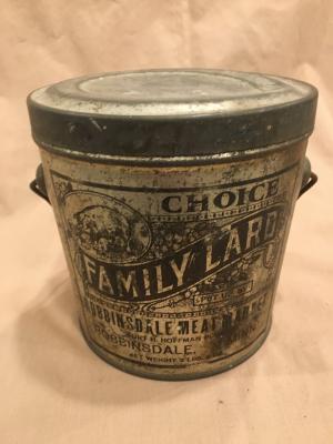 Robbinsdale Meat Market Lard Can, 2 lbs 8 oz