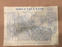 Section Map for Robbinsdale, MN (no date)