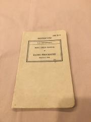 "Basic Field Manual, Radio Procedure"