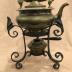 Brass Teapot with Burner and Stand, 1890