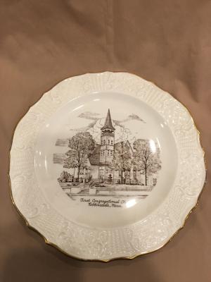 Decorative Plate, First Congregational Church, Robbinsdale, MN
