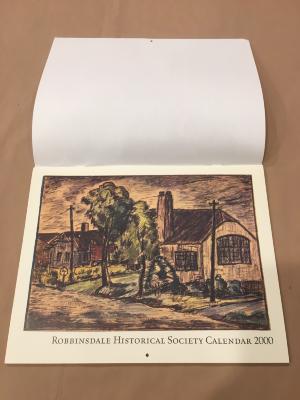 Calendar for 2000 by Robbinsdale Historical Society.