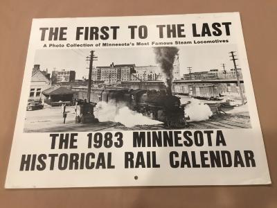 1983 Minnesota Historical Rail Calendar