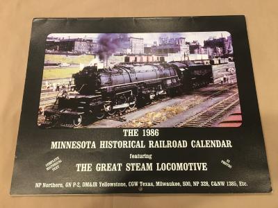 1986 Minnesota Historical Railroad Calendar