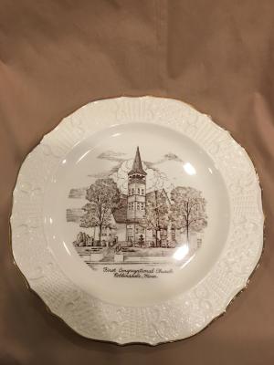 Decorative Plate, First Congregational Church, Robbinsdale, MN