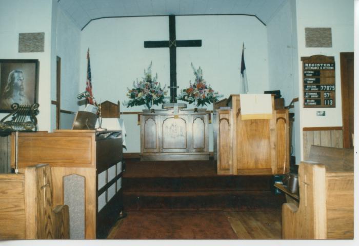 Cedar United Methodist Church Interior