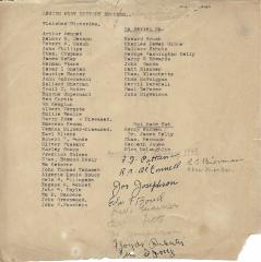 Legion Post Histories List