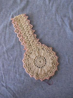 Pink and White Sachet