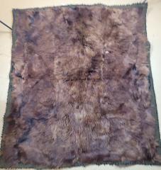 Antique Fur Carriage Blanket