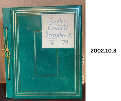 4-H Leader’s Council Scrapbook