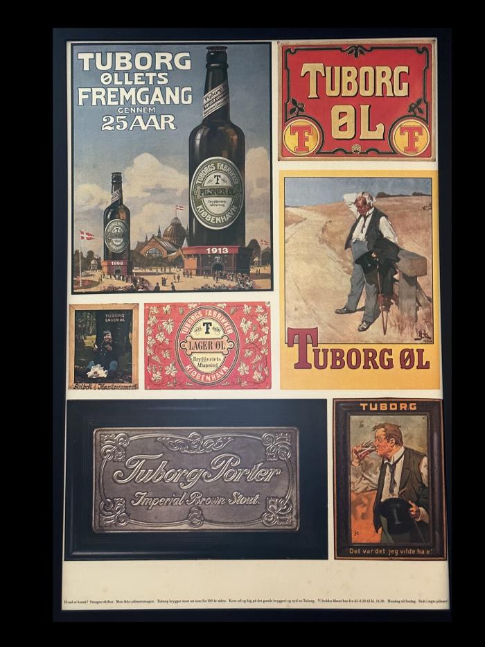 Poster - Tuborg øl, Tuborg Beer