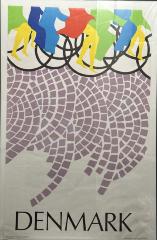 Poster - Denmark Bicycle Travel Poster