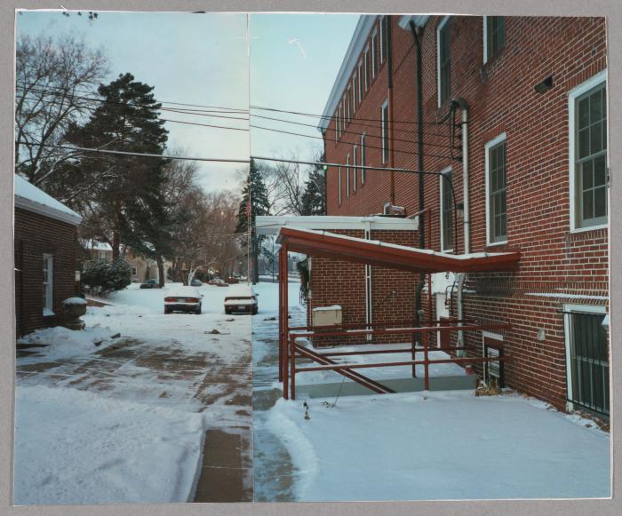 Photograph - View of West Entrance to Danebo Looking North