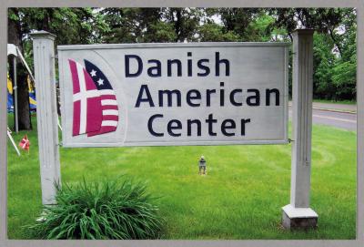 Photograph - Danish American Center Sign