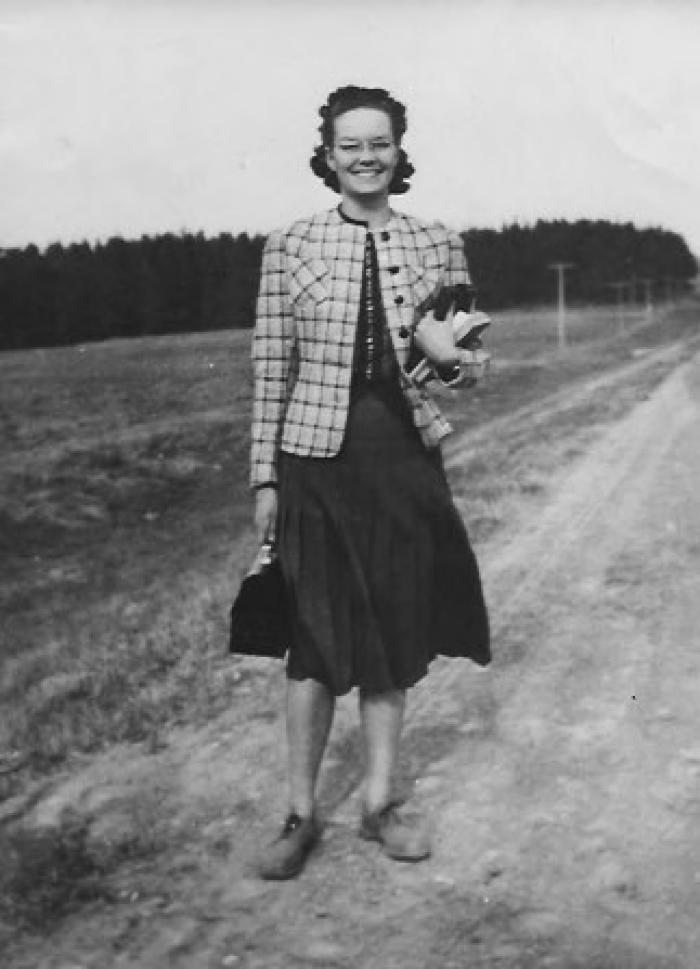 School District 1B, Teacher Dorothy Opheim, 1938-1939