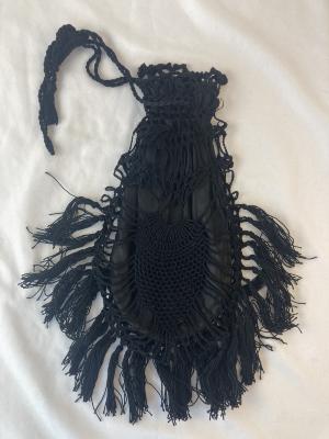 Black handbag