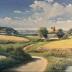 Painting - Danish Countryside