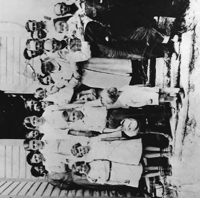School Dist. 48: Moose Creek, Mrs. Alton Burr's Students , 1935