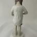 Sculpture - "Little Mother" young girl with cat in her arms