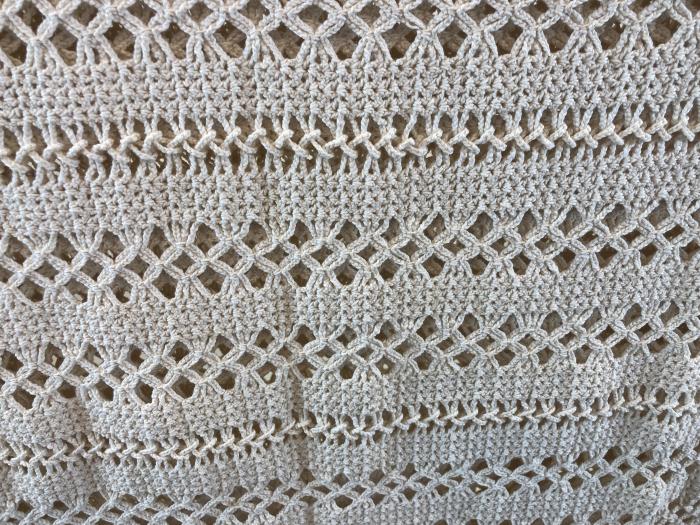 Crocheted Bedspread, Hilda Sundquist Videen