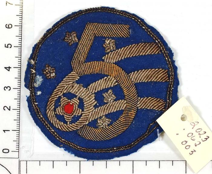 5th Air Force bullion patch