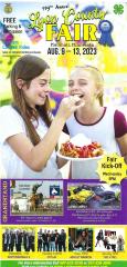 Advertisement for the 119th Annual Lyon Count Fair, August 9- 13, 2023