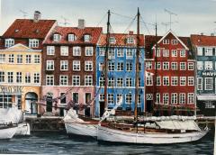 Print -Nyhavn Canel - Sunny Side