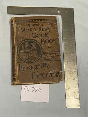 Chicago Weekly News Cookbook & Housekeepers Encyclopedia