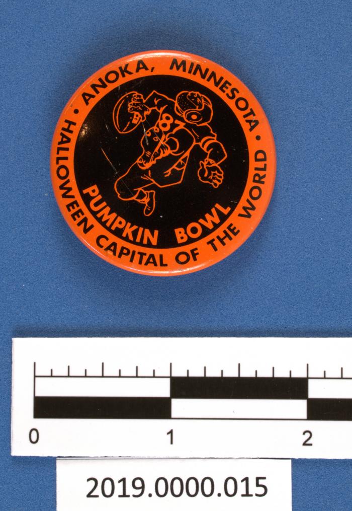 1961, 1966, 1974 Anoka Halloween Button