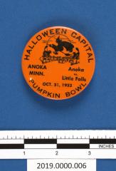1952 Anoka Halloween Button