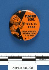 1958 Anoka Halloween Button