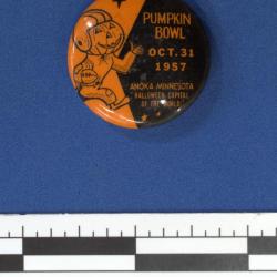 1957 Anoka Halloween Button 