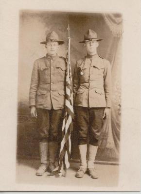 Archie Rither in WWI Uniform
