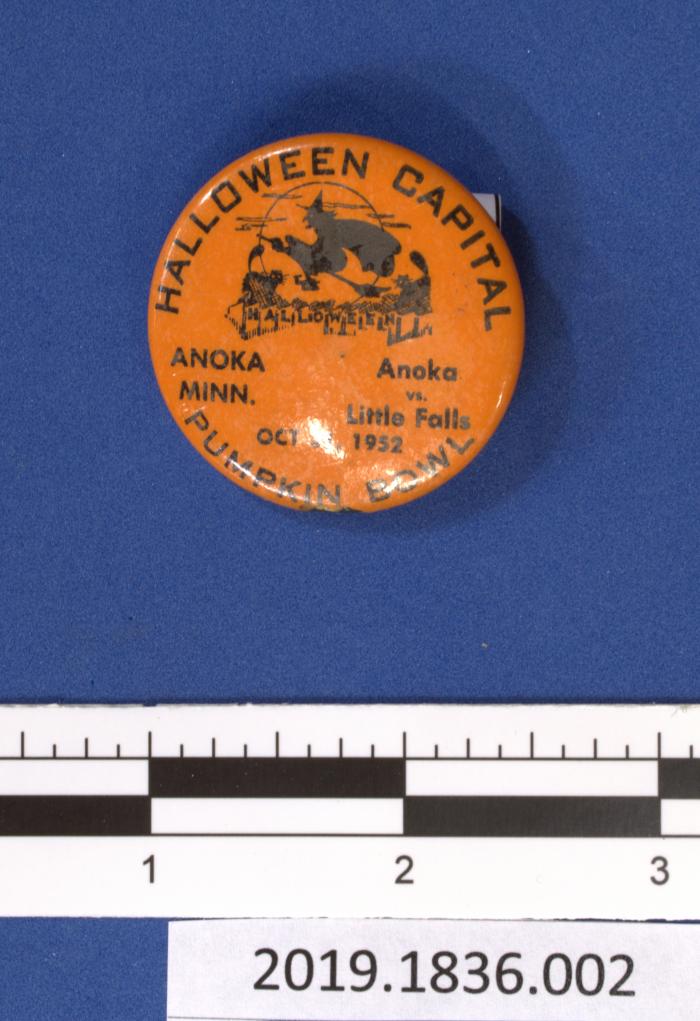 1952 Anoka Halloween Button