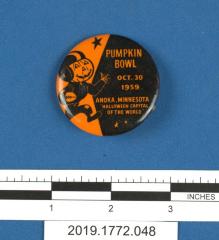 1959 Anoka Halloween Button