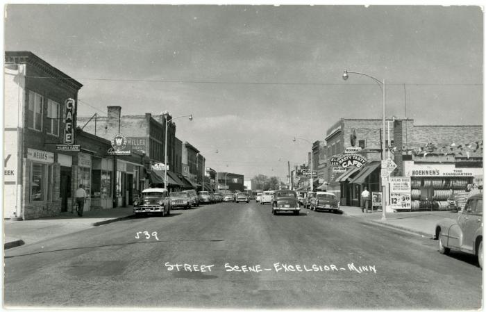 Water Street, Excelsior, Minnesota