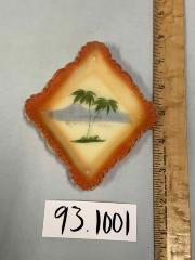 Trinket Dish-Shevlin Souvenir with Palm Trees