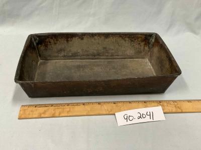Bread Pan-Single loaf, made of tinned steel