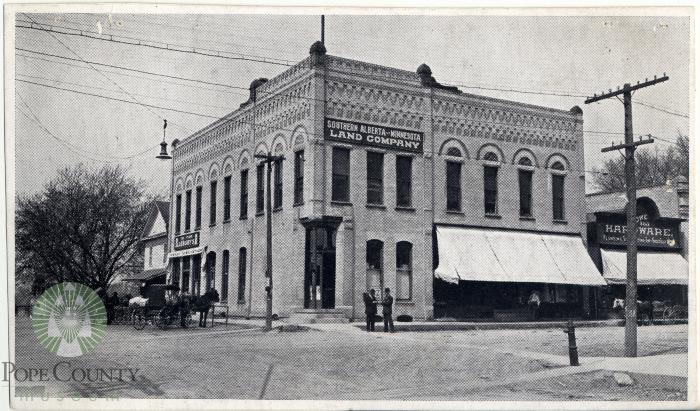 Fremad Building ca. 1908, Glenwood, Minnesota