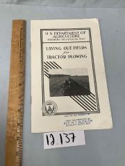 "Laying Out Fields for Tractor Plowing"