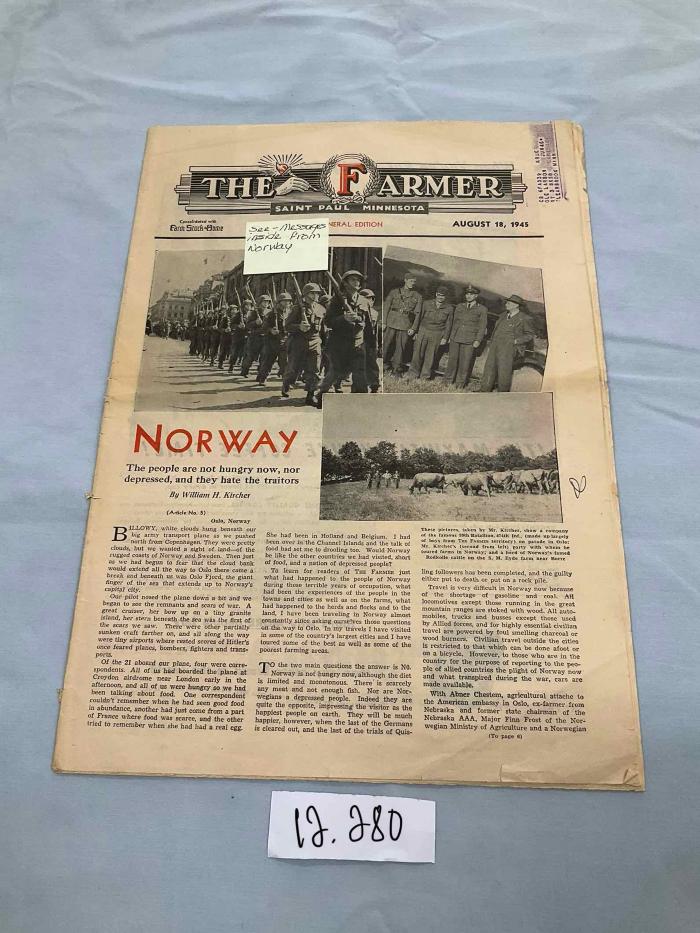 "The Farmer" Magazine 1945