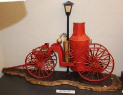 Sculpture of Steam Wagon