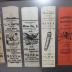 Framed Collection of 15 Silk Commemorative Ribbons
