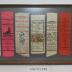 Framed Collection of 15 Silk Commemorative Ribbons